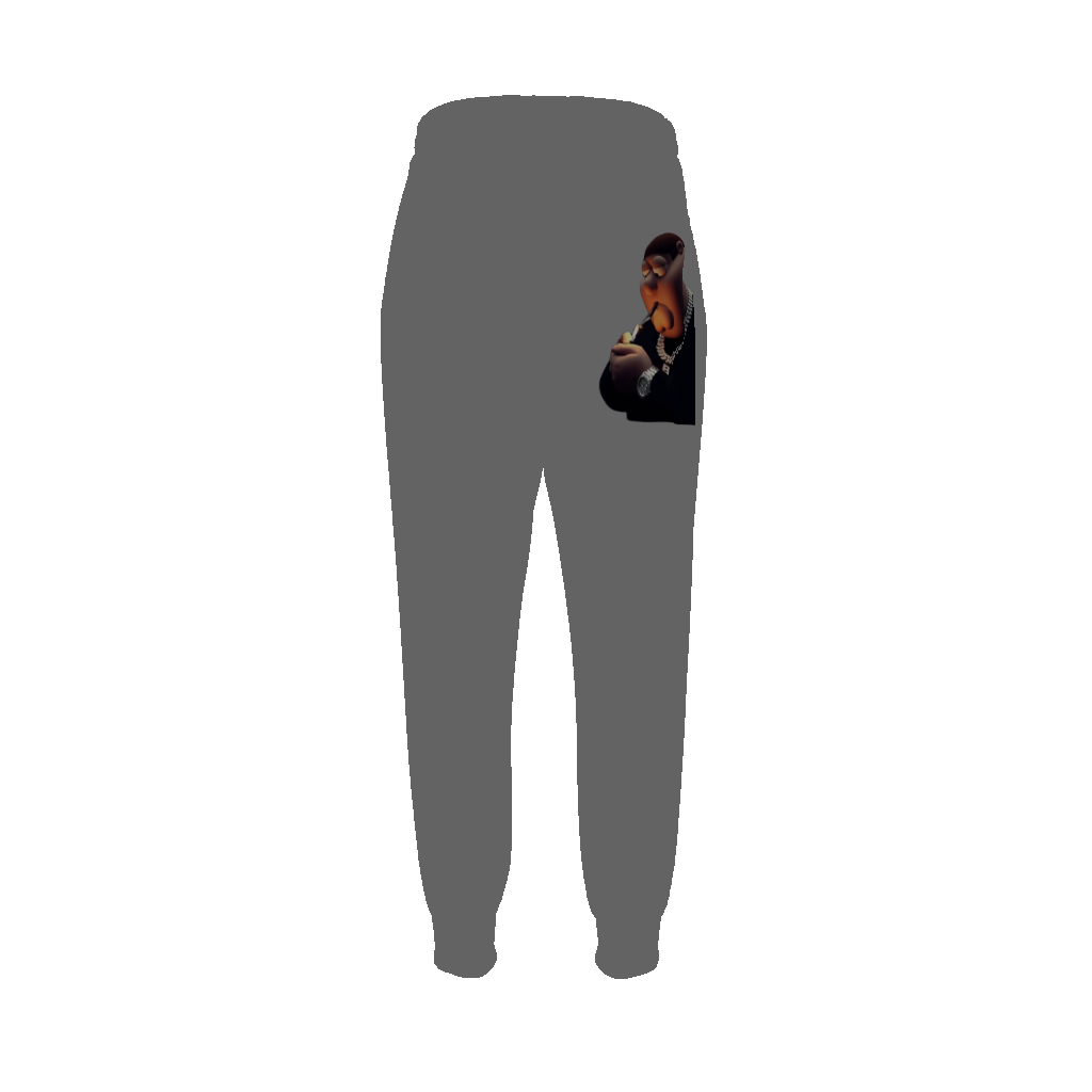 All-Over Print Unisex Drawstring Waist Joggers