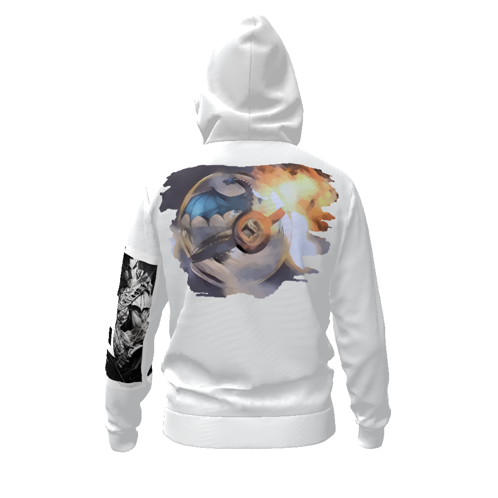 All-Over Print Men's Zip Hoodie