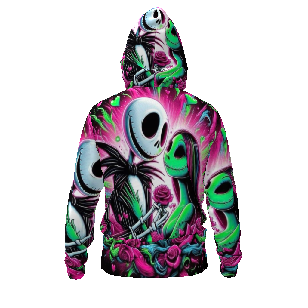 All-Over Print Men's Zip Hoodie