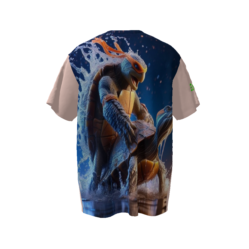 Streetwear All-Over Print Unisex Oversized T-Shirt