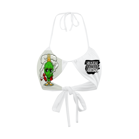  All-Over Print Women's Two-way Halter Crop Top