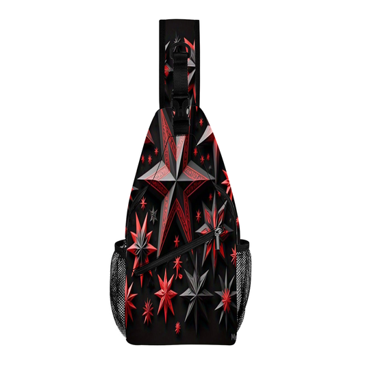 Streetwear All-Over Print Chest Bag