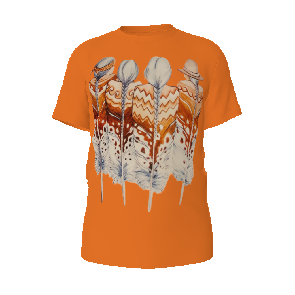 All-Over Print Unisex Classic Crew Neck T-Shirt