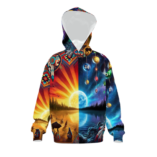 Streetwear All-Over Print Unisex Drop Shoulder Oversized Hoodie