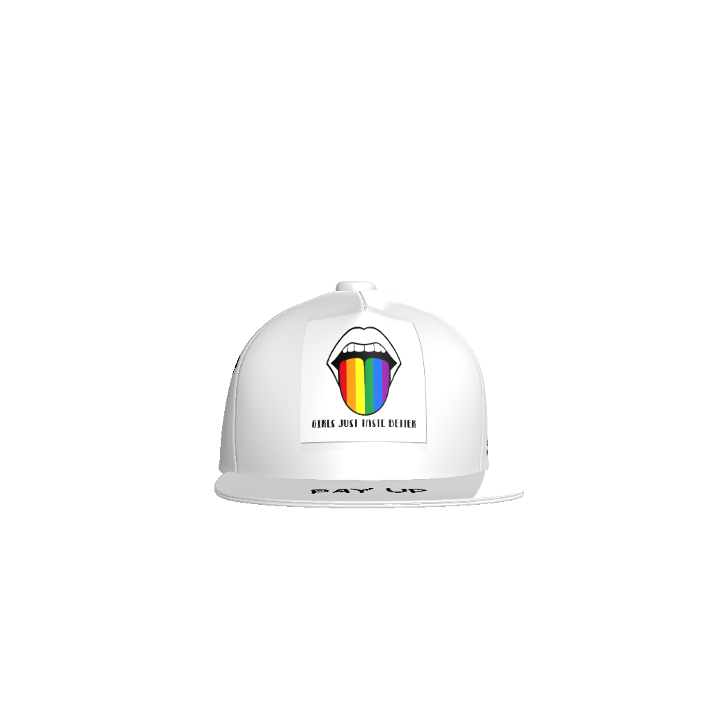 All-Over Print Flat Bill Cap