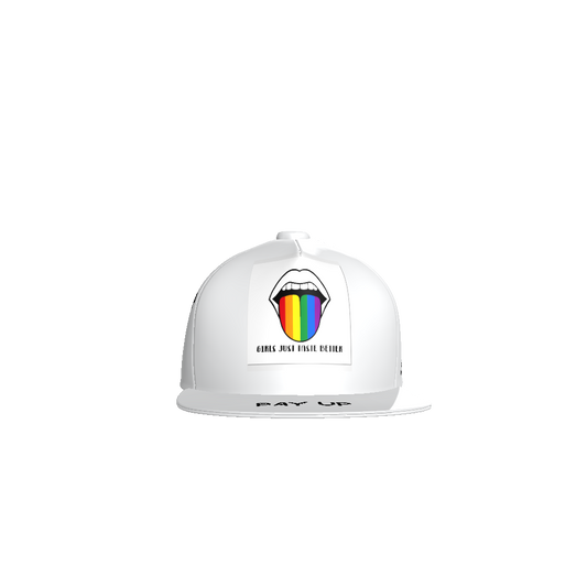 All-Over Print Flat Bill Cap