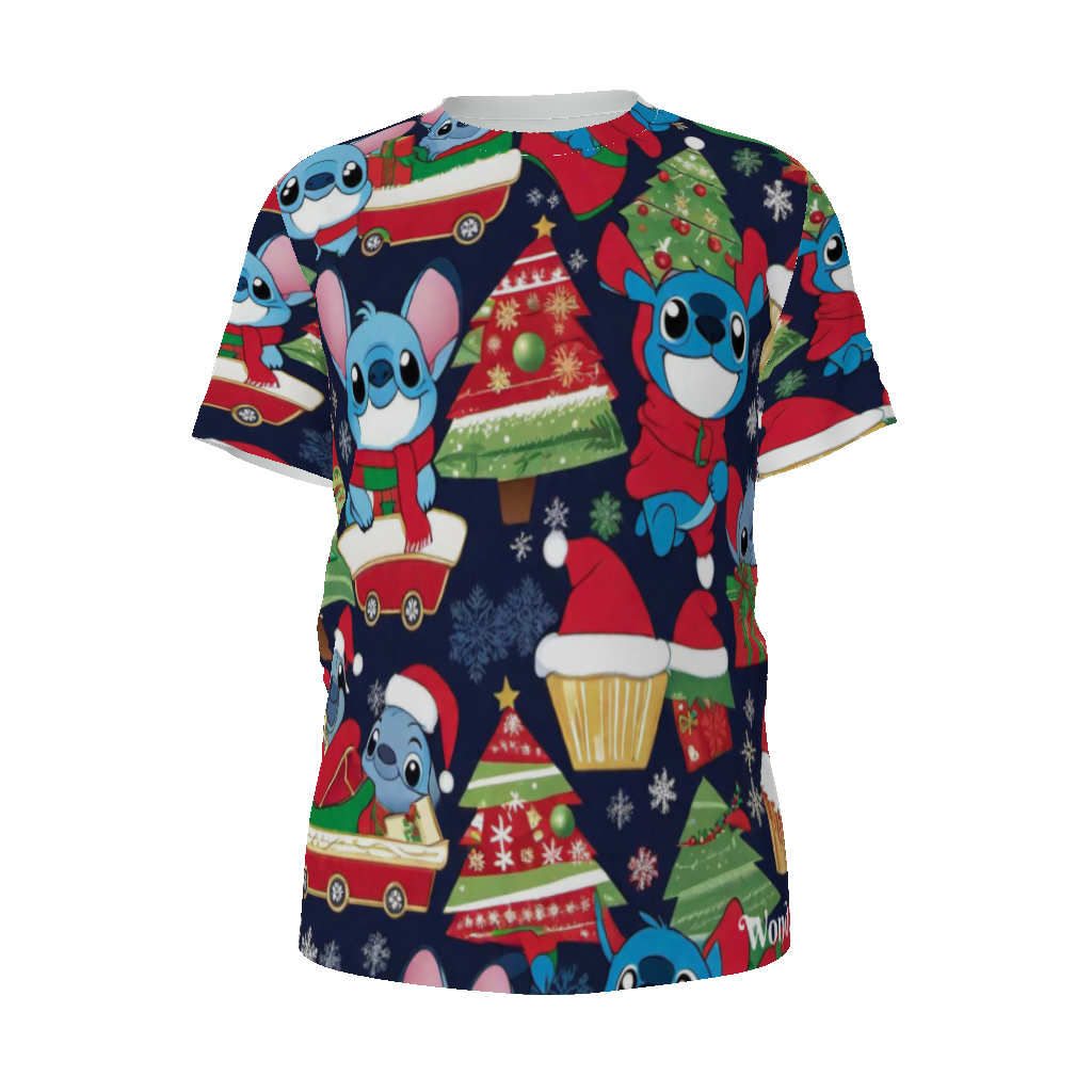 All-Over Print Unisex Classic Crew Neck T-Shirt