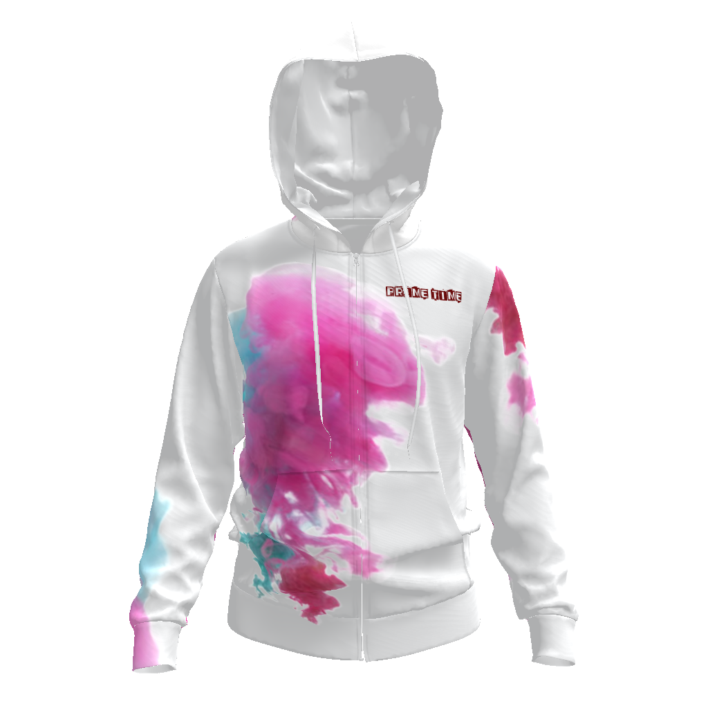 All-Over Print Men's Zip Hoodie