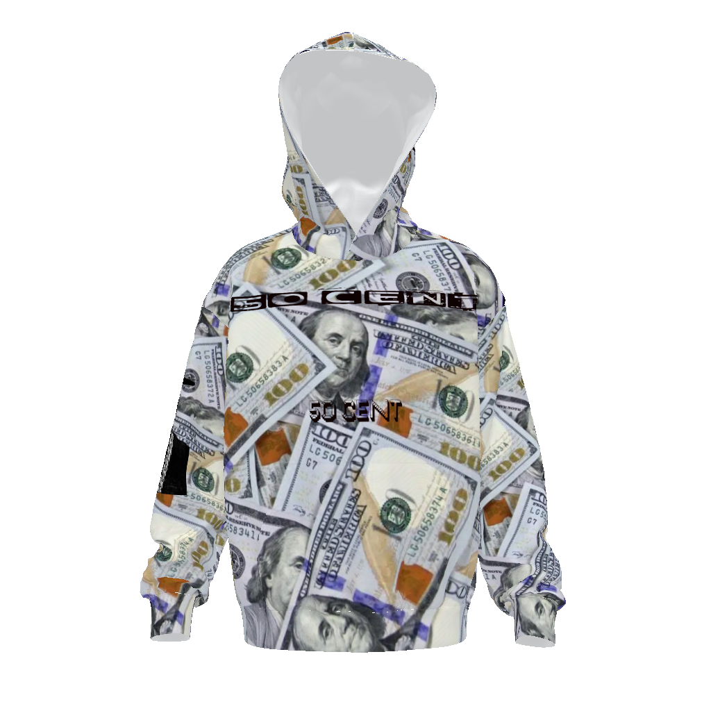 Streetwear All-Over Print Unisex Drop Shoulder Oversized Hoodie