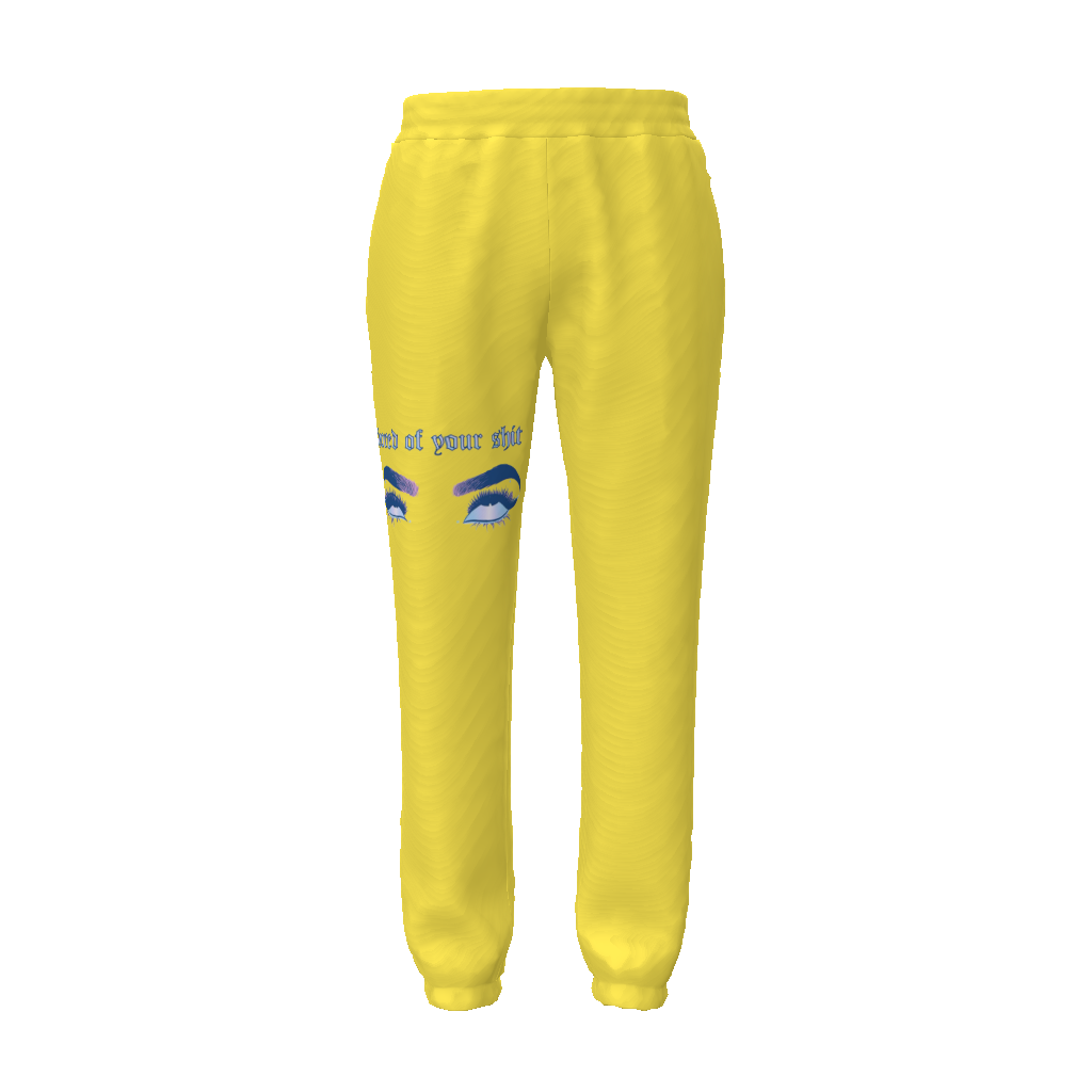 All-Over Print Men's Elastic Joggers