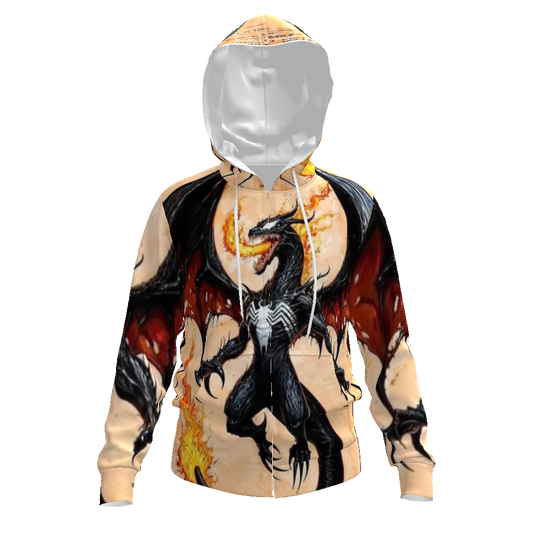 All-Over Print Men's Zip Hoodie