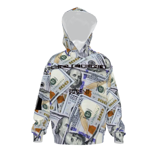 Streetwear All-Over Print Unisex Drop Shoulder Oversized Hoodie