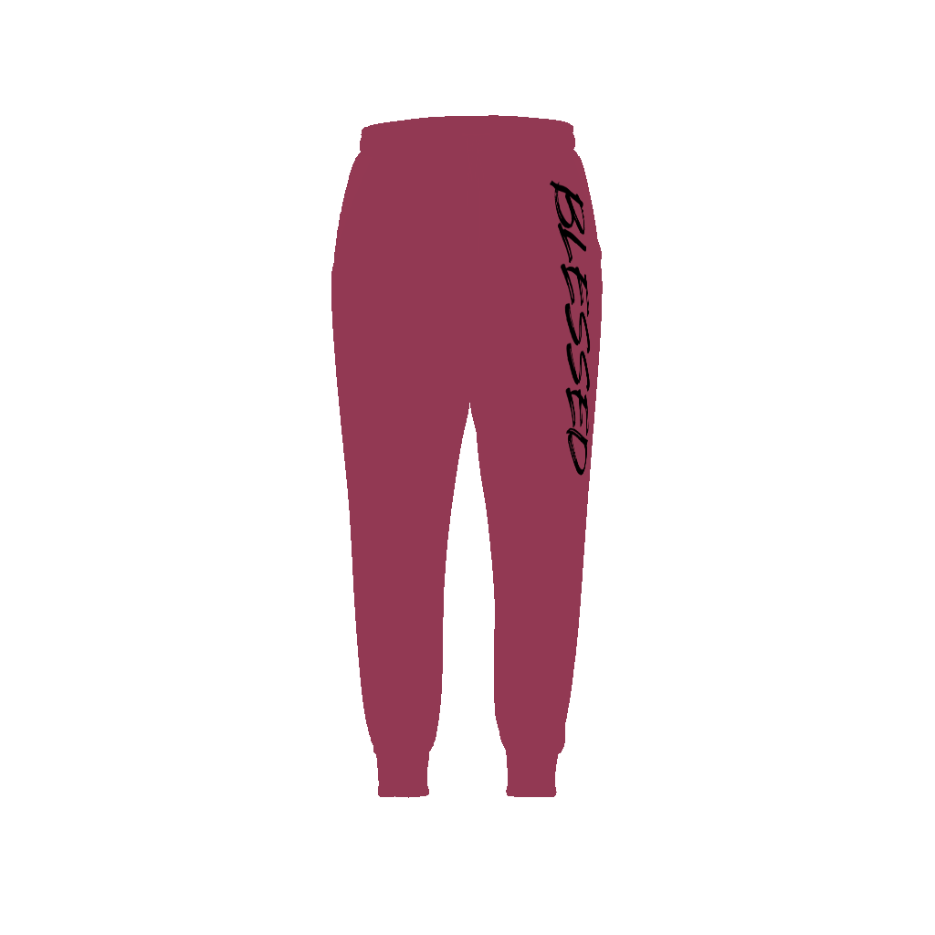All-Over Print Unisex Drawstring Waist Joggers