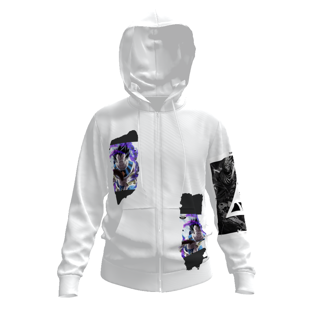 All-Over Print Men's Zip Hoodie