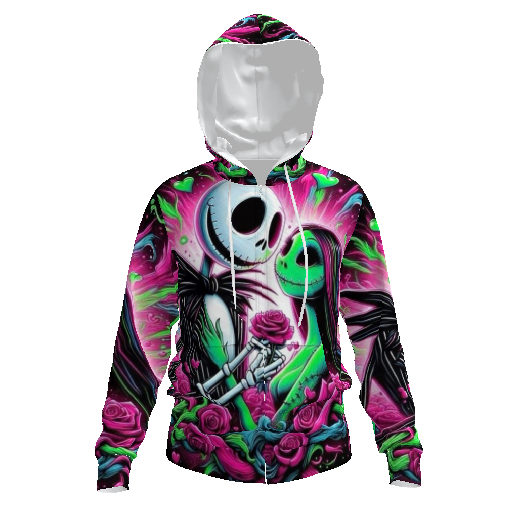 All-Over Print Men's Zip Hoodie