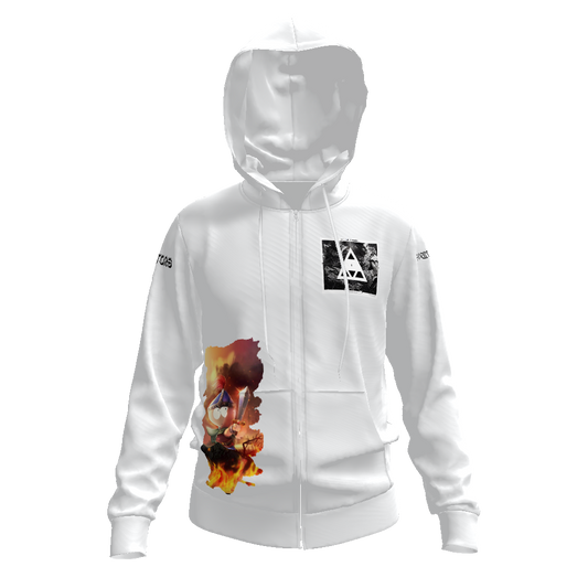 All-Over Print Men's Zip Hoodie