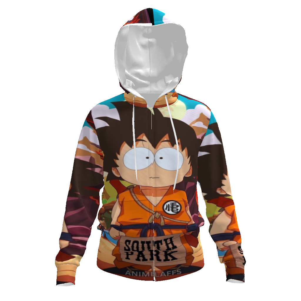 All-Over Print Men's Zip Hoodie